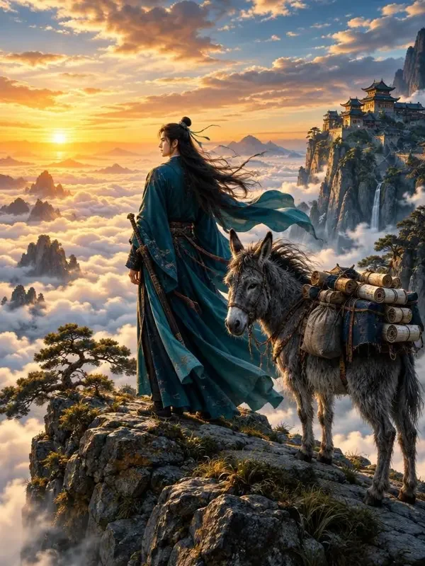 剑神归来:我和驴子的十万年第二季封面