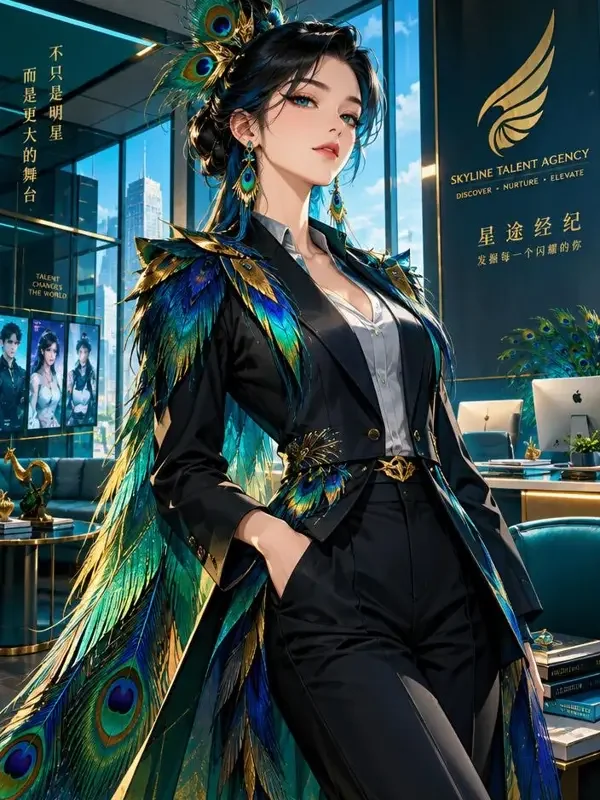 孔雀精经纪人上班记封面