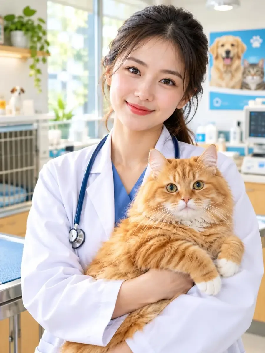 宠物医院的新人 封面